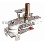 Electric oven thermostat